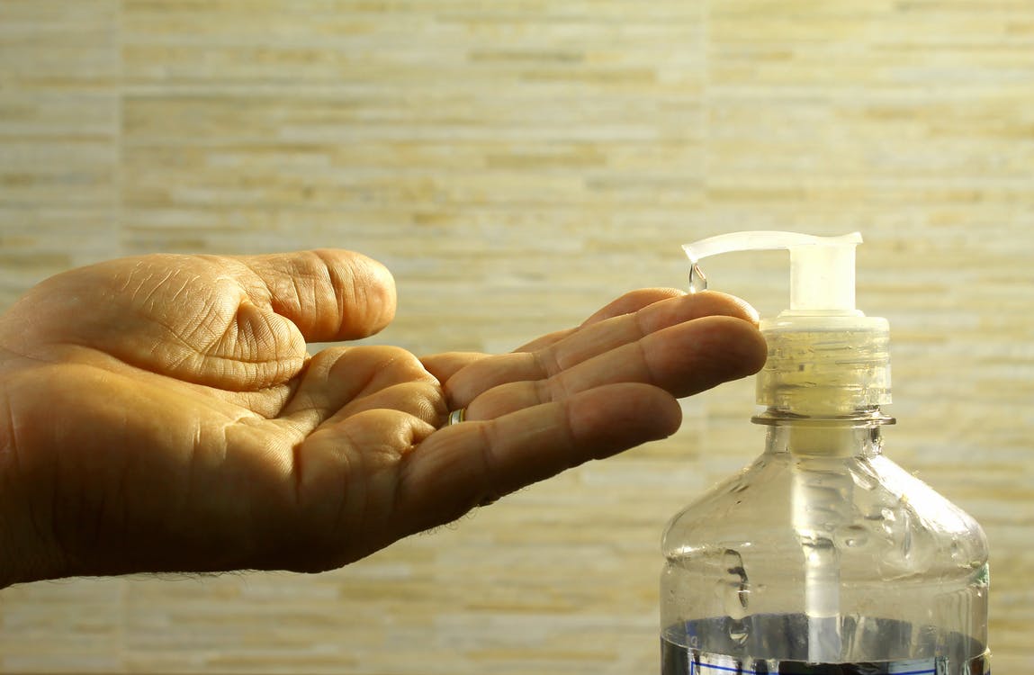 Disinfecting Hands | Productivity in the Workplace