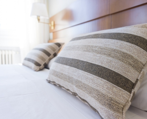 Hotel Bed | Vacuum Cleaner